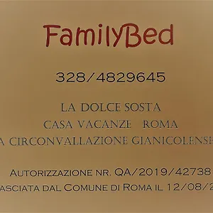 Hébergement de vacances Familybed Monteverde-vaticano, Rome